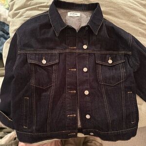 Parke denim set dark wash